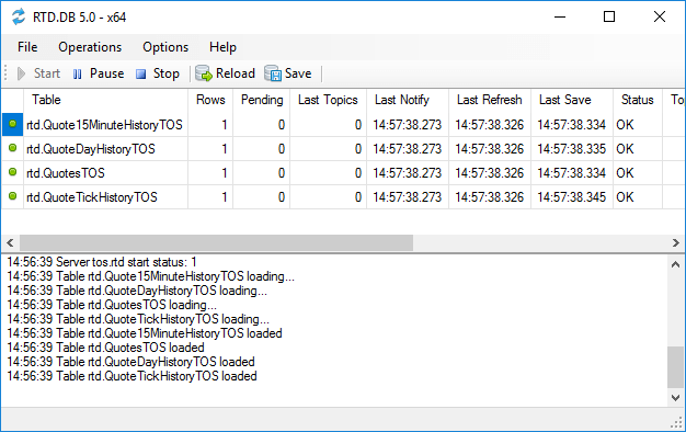 RTD.DB Interface